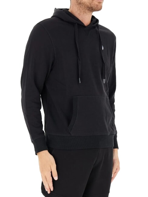 CORE Bluza z kapturem czarny - Bluzy męskie
