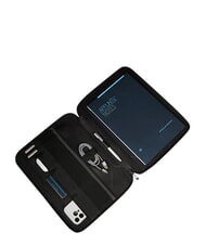 PIQUADRO W132 Schowek z przegrodą na iPada 12,9" Czarny - Uchwyt i organizer na tablet - 4