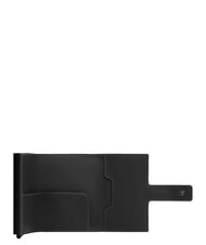 PIQUADRO CORNER SPECIALE GOMMATO Wodoodporny automatyczny uchwyt na karty Czarny - Portfele męskie - 4
