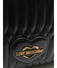 LOVE MOSCHINO BUBBLY LOVE Torba na ramię Czarny - Torby damskie - 3
