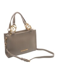 LOVE MOSCHINO JEWEL Torba akt&oacute;wka z paskiem na ramię błoto - Torby damskie - 2
