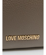 LOVE MOSCHINO JEWEL Torba na ramię błoto - Torby damskie - 3