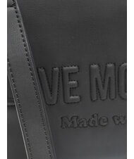 LOVE MOSCHINO SIGNATURE LOVE Kopert&oacute;wka z paskiem na ramię Czarny - Torby damskie - 3