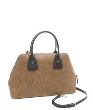 BORBONESE GEMINI Torebka z paskiem na ramię naturalny op/czarny - Torby damskie - 2