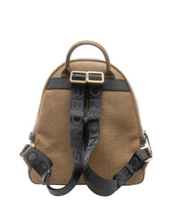 BORBONESE GEMINI Plecak damski naturalny op/czarny - Torby damskie - 2