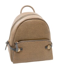 BORBONESE GEMINI Plecak damski naturalny op/czarny - Torby damskie - 4