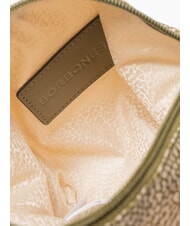 BORBONESE CLASSICA POUCH MEDIUM Niezbędne z zamkiem błyskawicznym oliwka - Saszetki i artykuły pierwszej potrzeby - 5