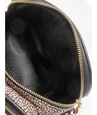 BORBONESE CLASSICA Mini saszetka OP/NATURALNY/CZARNY - Torby damskie - 5