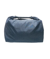BORBONESE PLIE Średniej wielkości torba typu hobo niebieski lapis - Torby damskie - 4