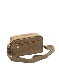 BORBONESE CAMERA CASE SMALL ECO LINE Mała torba na ramię oliwka - Torby damskie - 2