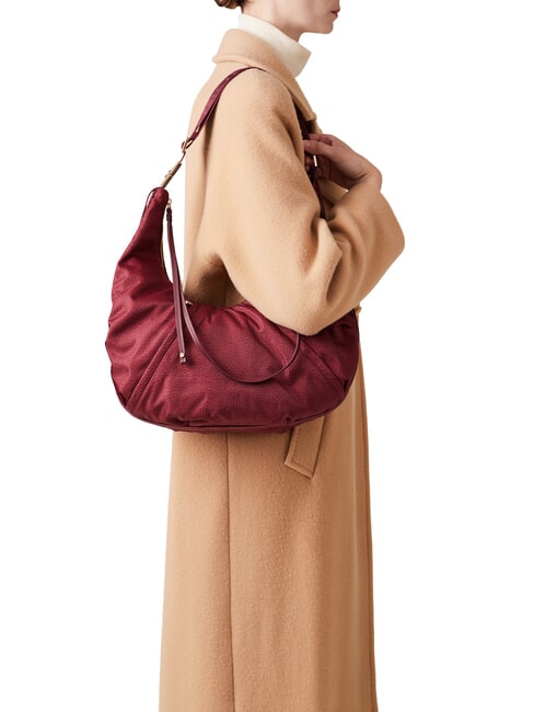FOLD Torba na ramię merlot - Torby damskie