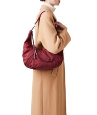 BORBONESE FOLD Torba na ramię merlot - Torby damskie - 5