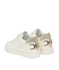 GUESS WESLI Adidasy białe złoto - Buty damskie - 3