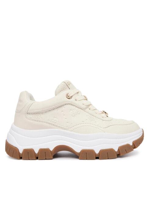 BERRETT2 Grube trampki KREM - Buty damskie