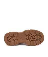 GUESS BERRETT2 Grube trampki KREM - Buty damskie - 5