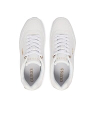 GUESS CAMRIO10 Trampki na koturnie 7 cm biały - Buty damskie - 4