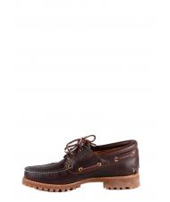 TIMBERLAND AUTHENTICS 3 EYE Sk&oacute;rzane buty żeglarskie brązowy - Buty męskie - 3
