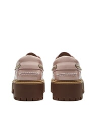 TIMBERLAND STONE STREET Sk&oacute;rzane buty jasnor&oacute;żowy - Buty damskie - 3