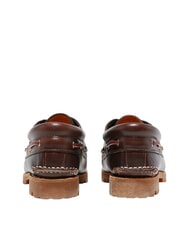 TIMBERLAND AUTHENTIC BOAT Sk&oacute;rzane buty brązowy - Buty damskie - 6