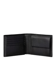 CALVIN KLEIN FOIL EMBOSSED Portfel sk&oacute;rzany na czarno - Portfele męskie - 2