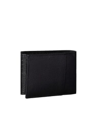 CALVIN KLEIN FOIL EMBOSSED Portfel sk&oacute;rzany na czarno - Portfele męskie - 3
