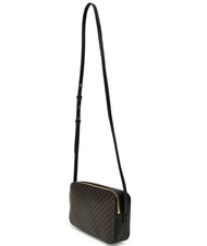 CALVIN KLEIN COATED EMBLEM Mała torba na ramię czarny aop - Torby damskie - 3