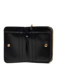 CALVIN KLEIN HARDWARE MONOGRAM Portfel sk&oacute;rzany na czarno - Portfele damskie - 2