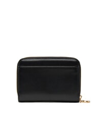 CALVIN KLEIN HARDWARE MONOGRAM Portfel sk&oacute;rzany na czarno - Portfele damskie - 4