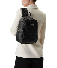 LOVE MOSCHINO BUBBLY LOVE Plecak Czarny - Torby damskie - 4