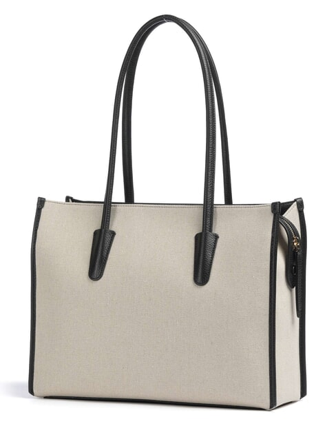 MYRTHA26 CANVAS  naturalny/czarny - Torby damskie