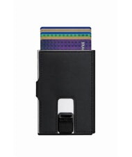 SAMSONITE ALU FIT Portfel z wysuwanym uchwytem na karty CZARNY - Portfele męskie - 2