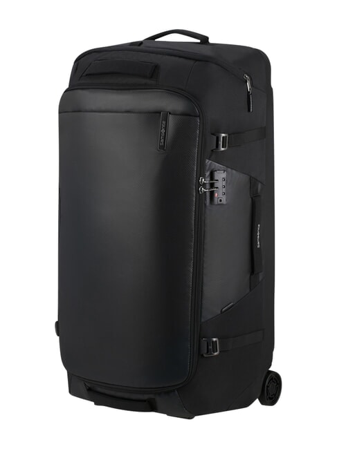 ARMOX Torba podr&oacute;żna XL, 84 cm, z k&oacute;łkami CZARNY - W&oacute;zki p&oacute;łsztywne