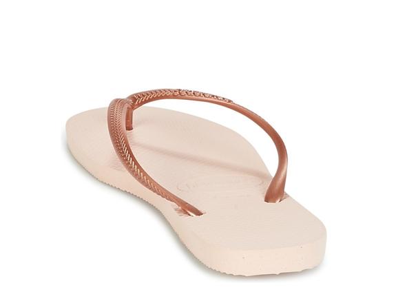 SLIM Klapki balet r&oacute;żowy - Buty damskie