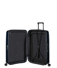 SAMSONITE NUON Bardzo duży, rozszerzalny w&oacute;zek metaliczny ciemnoniebieski - W&oacute;zki twarde - 2