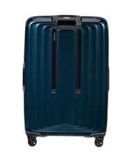 SAMSONITE NUON Duży, rozszerzalny w&oacute;zek metaliczny ciemnoniebieski - W&oacute;zki twarde - 3