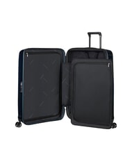 SAMSONITE NUON Średni w&oacute;zek rozszerzalny metaliczny ciemnoniebieski - W&oacute;zki twarde - 7