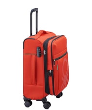 BENETTON COLOR BLOCK Rozszerzalny w&oacute;zek podręczny CZERWONY - Bagaż podręczny - 4