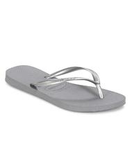 HAVAIANAS SLIM Klapki stalowy/szary - Buty damskie - 2