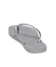 HAVAIANAS SLIM Klapki stalowy/szary - Buty damskie - 5