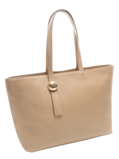 CAMPIONARIO - SFERA  Sk&oacute;rzany shopper szary - Torby damskie