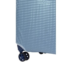 AMERICAN TOURISTER AMERICAN TOURIST. TA Pokrowiec na walizkę, rozmiar M niebieski kamienny/niebieski - Akcesoria podr&oacute;żne - 5