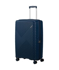 AMERICAN TOURISTER DIABLAST W&oacute;zek średni, rozkładany, z zamkiem TSA ciemnofalowy niebieski - W&oacute;zki twarde - 5