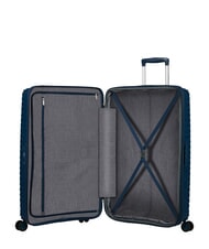 AMERICAN TOURISTER DIABLAST W&oacute;zek średni, rozkładany, z zamkiem TSA ciemnofalowy niebieski - W&oacute;zki twarde - 6