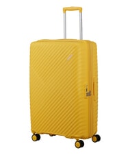 AMERICAN TOURISTER DIABLAST W&oacute;zek średni, rozkładany, z zamkiem TSA cyfrowy ż&oacute;łty - W&oacute;zki twarde - 5
