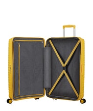 AMERICAN TOURISTER DIABLAST W&oacute;zek średni, rozkładany, z zamkiem TSA cyfrowy ż&oacute;łty - W&oacute;zki twarde - 6