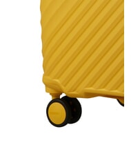 AMERICAN TOURISTER DIABLAST W&oacute;zek średni, rozkładany, z zamkiem TSA cyfrowy ż&oacute;łty - W&oacute;zki twarde - 8