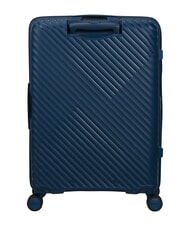 AMERICAN TOURISTER DIABLAST W&oacute;zek średni, rozkładany, z zamkiem TSA ciemnofalowy niebieski - W&oacute;zki twarde - 2