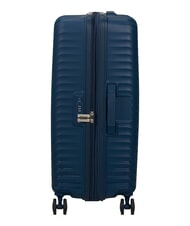 AMERICAN TOURISTER DIABLAST W&oacute;zek średni, rozkładany, z zamkiem TSA ciemnofalowy niebieski - W&oacute;zki twarde - 4