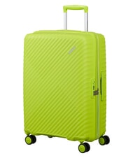 AMERICAN TOURISTER DIABLAST W&oacute;zek średni, rozkładany, z zamkiem TSA hiper wapno - W&oacute;zki twarde - 3