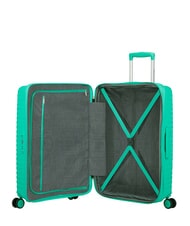 AMERICAN TOURISTER DIABLAST W&oacute;zek średni, rozkładany, z zamkiem TSA cyber aqua - W&oacute;zki twarde - 6
